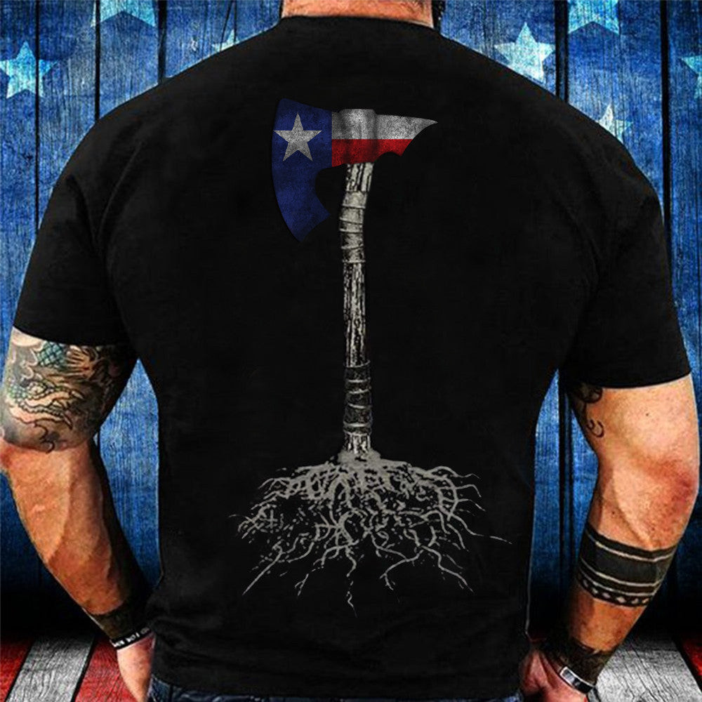 Axe Texas With Roots Shirt Vintage Patriotic T-Shirts Best Gifts For Texans Axe Texas With Roots Shirt Vintage Patriotic T-Shirts Best Gifts For Texans