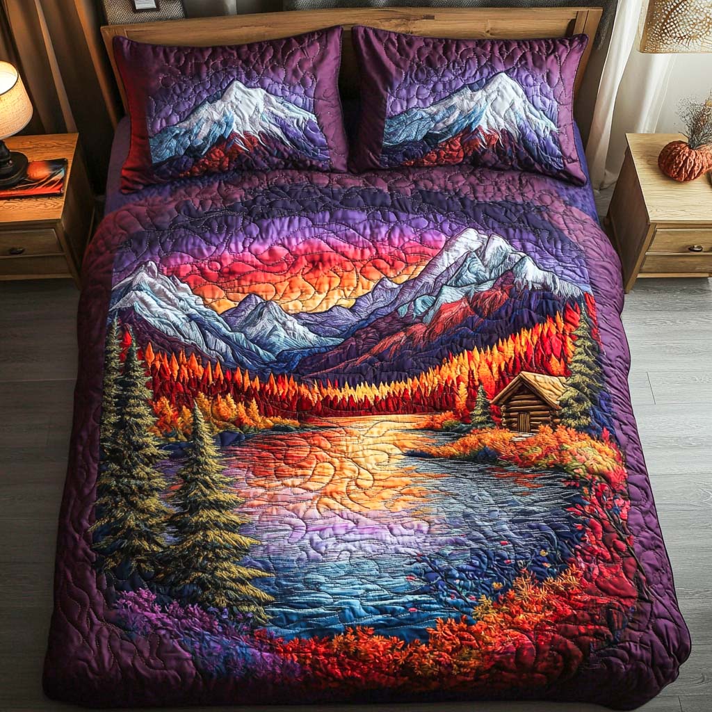 Backwoods Bliss Quilted Bedding Set Duvet Cover Bedspreads Nice Christmas Gift For Mother In Law Backwoods Bliss Quilted Bedding Set Duvet Cover Bedspreads Nice Christmas Gift For Mother In Law