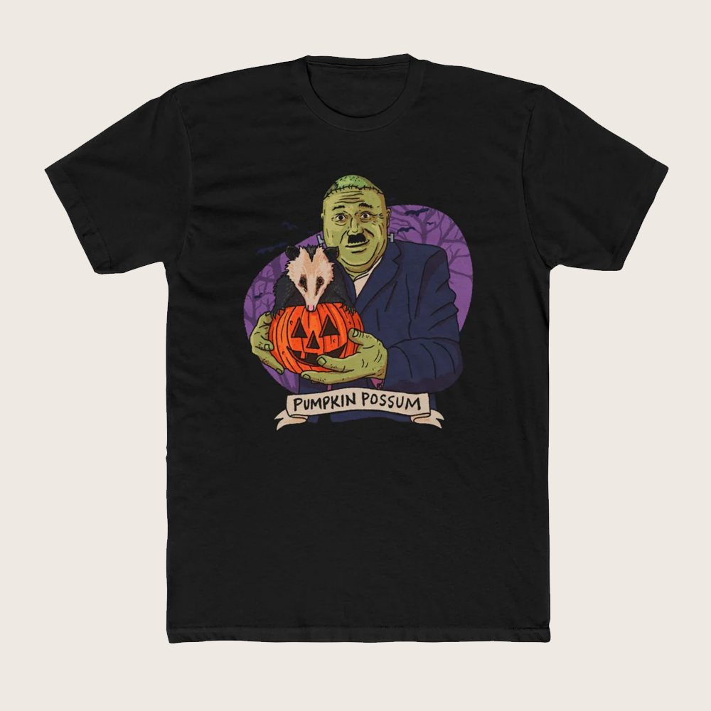Bad Magic Productions Merch Pumpkin Possum Shirt Halloween Gift For Him