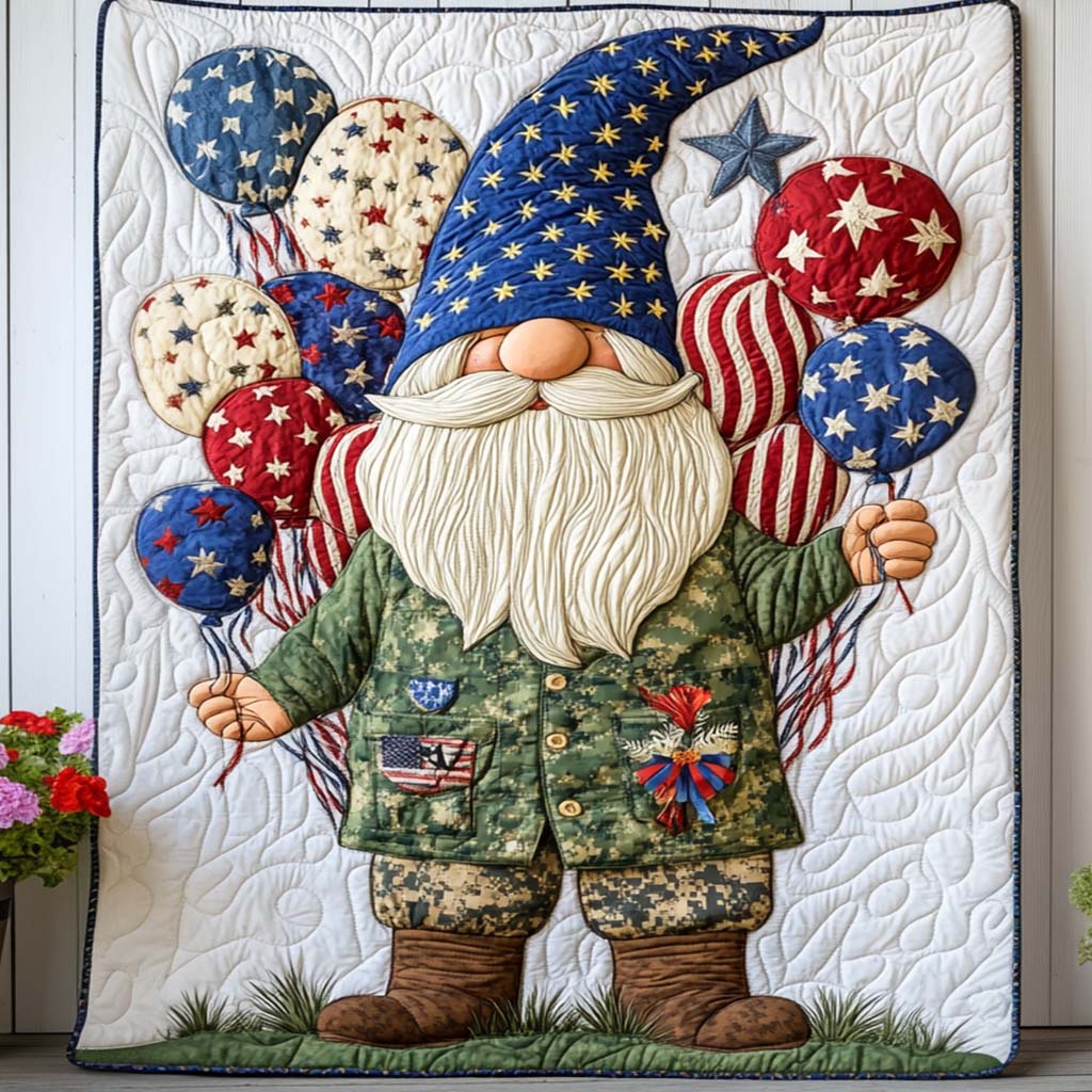 Balloon Salute Quilted Blanket Nice Throw Blanket 4Th Of July Employee Gifts Balloon Salute Quilted Blanket Nice Throw Blanket 4Th Of July Employee Gifts
