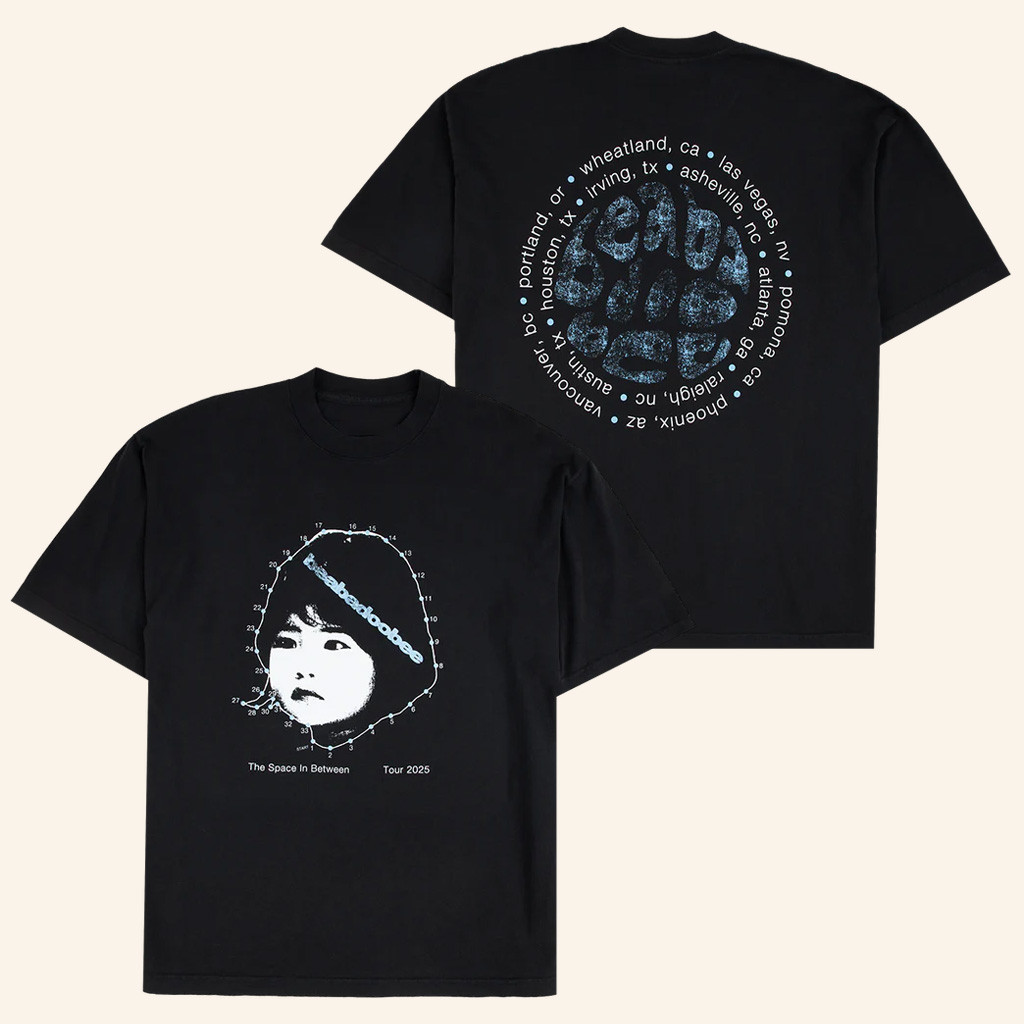 Beabadoobee Merch Baby Face T-Shirt The Space In Between Tour 2025 Shirt Gift For Fans Beabadoobee Merch Baby Face T-Shirt The Space In Between Tour 2025 Shirt Gift For Fans