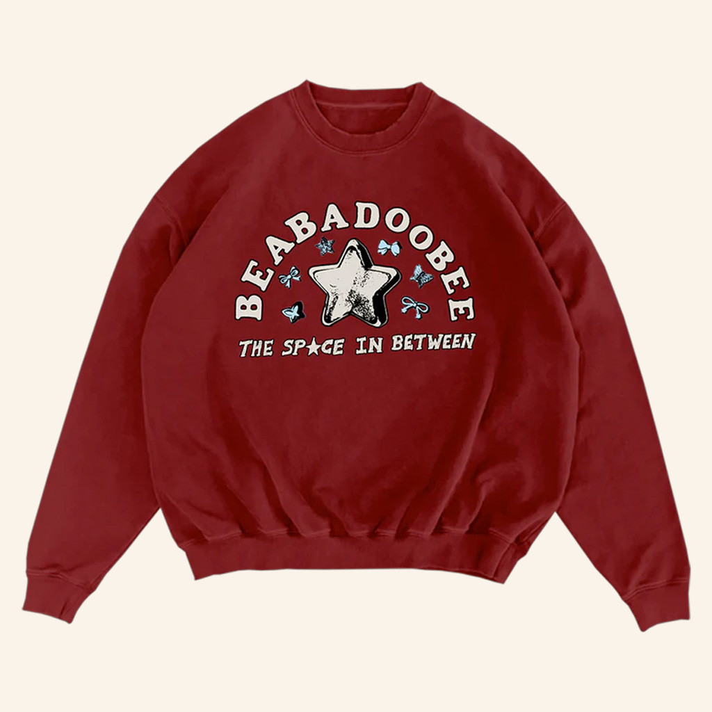 Beabadoobee Merch Star The Space In Between Sweatshirt Christmas Gift Ideas For Bestie Beabadoobee Merch Star The Space In Between Sweatshirt Christmas Gift Ideas For Bestie