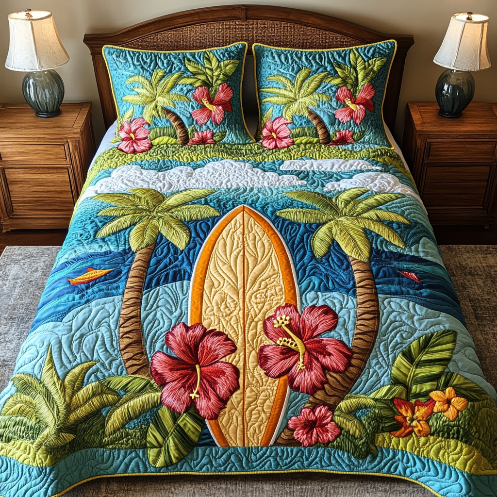 Beach Bound Quilted Bedding Set Duvet Cover Bed Sheet Set Best Gifts For Beach Lovers Beach Bound Quilted Bedding Set Duvet Cover Bed Sheet Set Best Gifts For Beach Lovers