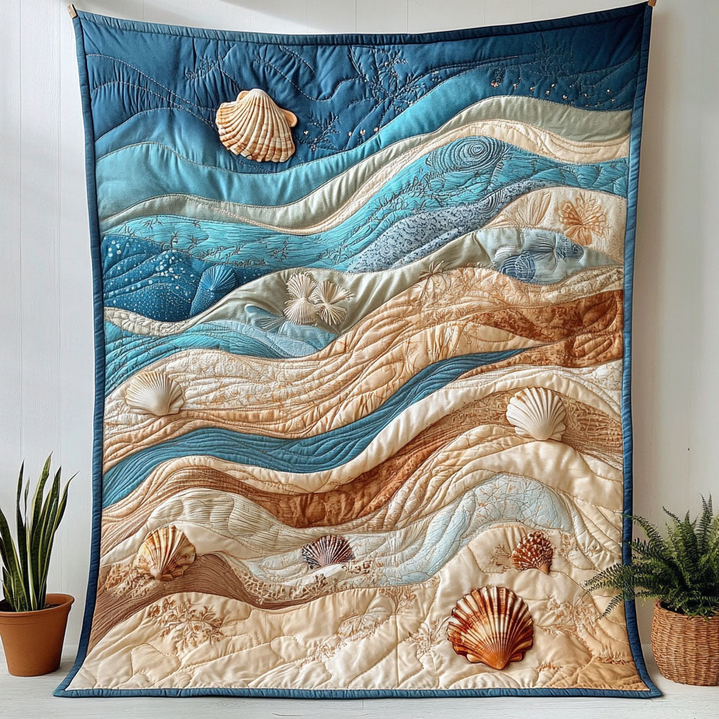 Beach Echoes Quilted Blanket Sofa Throw Blanket Birthday Gifts For Beach Lovers Beach Echoes Quilted Blanket Sofa Throw Blanket Birthday Gifts For Beach Lovers