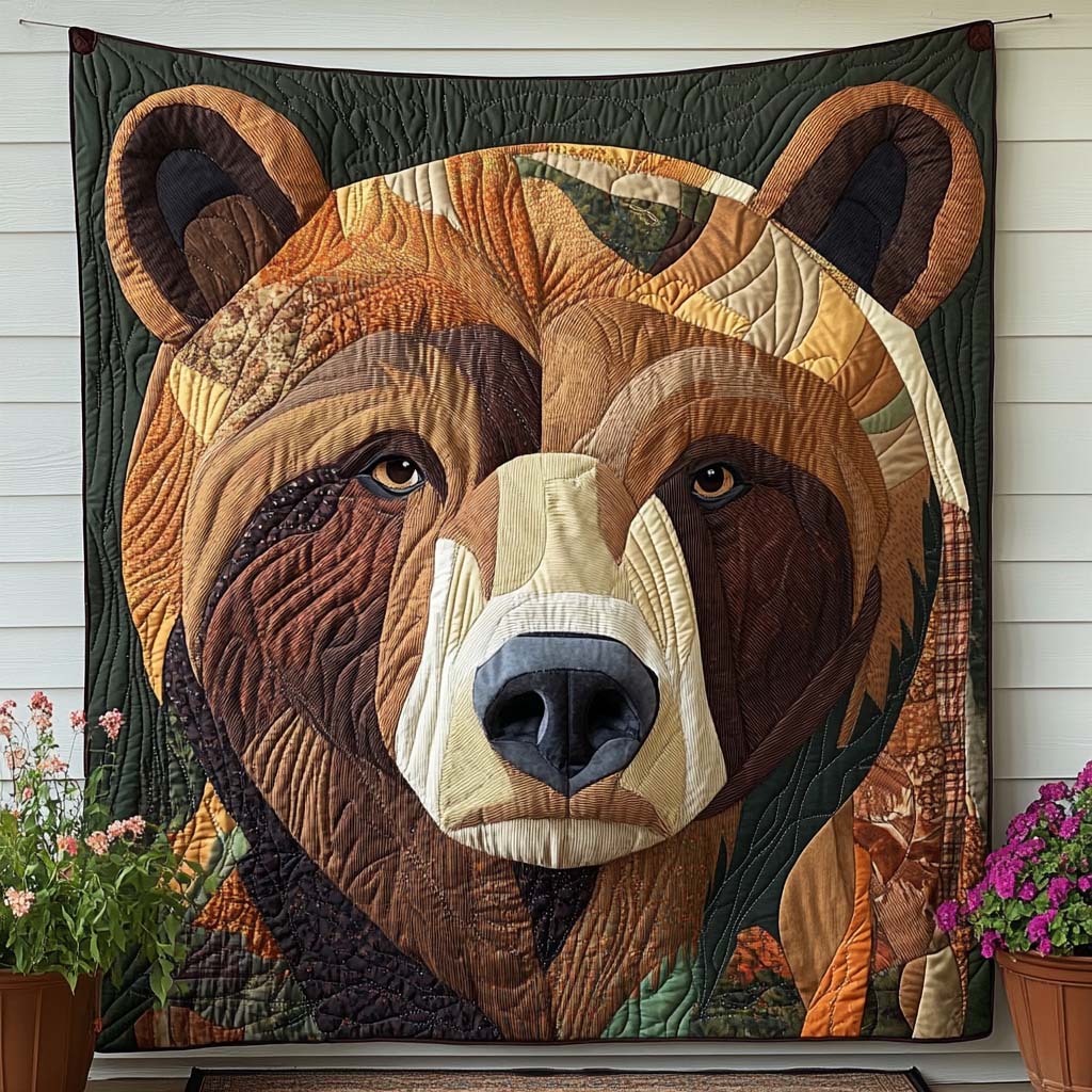 Bear Creek Walk Quilted Blanket Sofa Throw Blanket Bear Gifts For Women Bear Creek Walk Quilted Blanket Sofa Throw Blanket Bear Gifts For Women