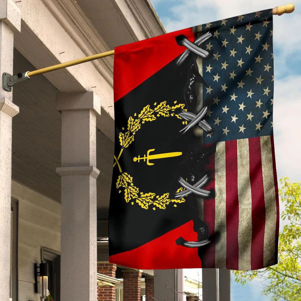Black American Heritage Flag 1967 And American Flag Old Retro Black African American Black American Heritage Flag 1967 And American Flag Old Retro Black African American