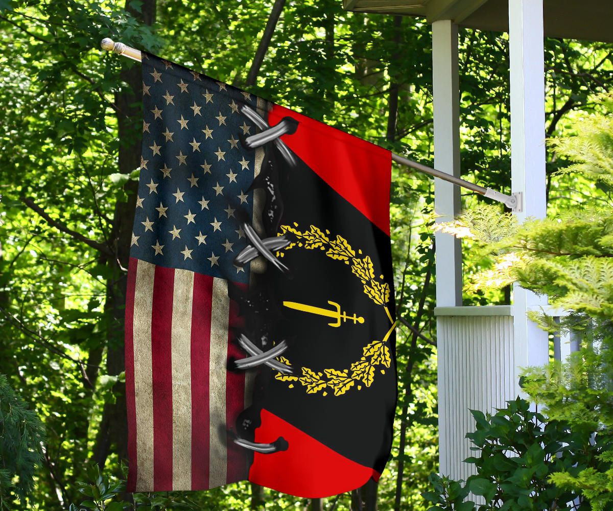 Black American Heritage Flag 1967 And American Flag Old Retro Black African American Black American Heritage Flag 1967 And American Flag Old Retro Black African American