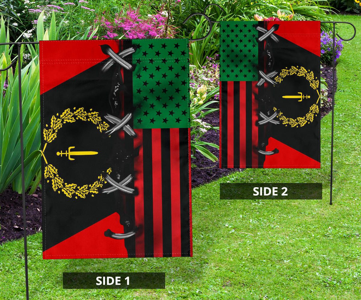 Black American Heritage Flag And African American Flag Honor Black People Liberation Black American Heritage Flag And African American Flag Honor Black People Liberation