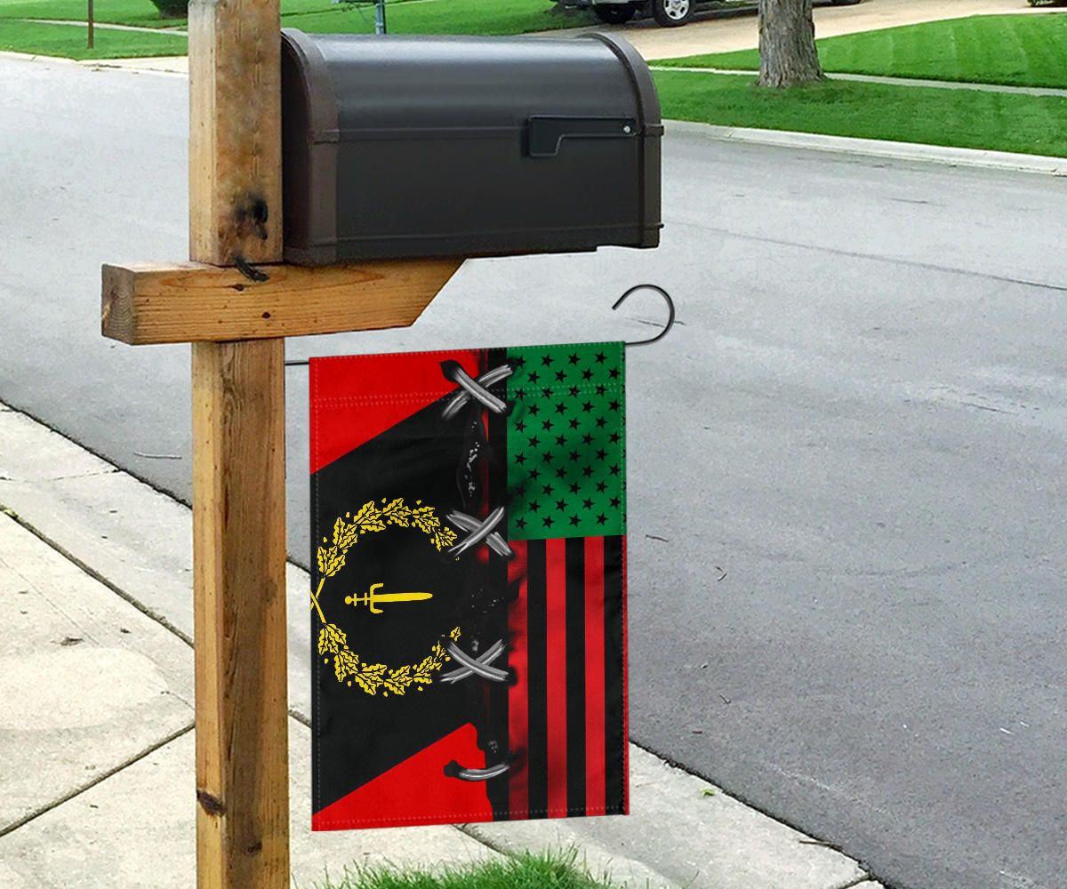 Black American Heritage Flag And African American Flag Honor Black People Liberation Black American Heritage Flag And African American Flag Honor Black People Liberation