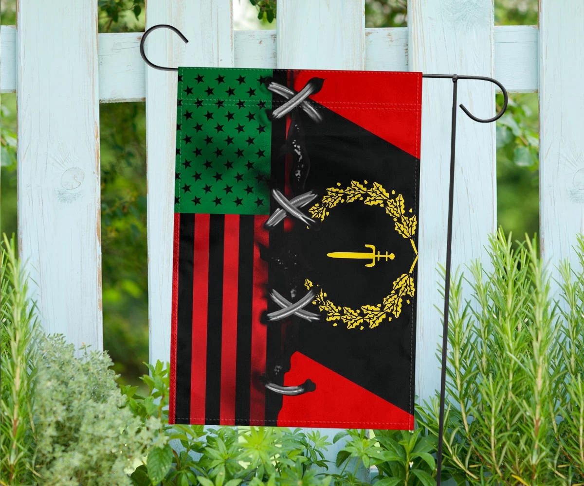 Black American Heritage Flag And African American Flag Honor Black People Liberation Black American Heritage Flag And African American Flag Honor Black People Liberation