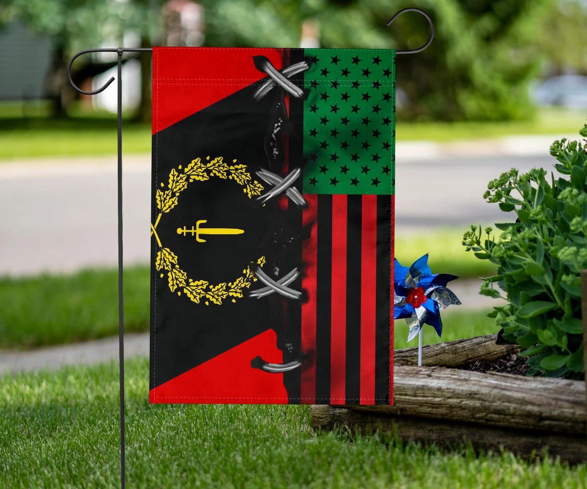 Black American Heritage Flag And African American Flag Honor Black People Liberation Black American Heritage Flag And African American Flag Honor Black People Liberation