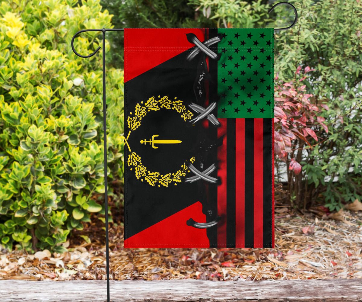 Black American Heritage Flag And African American Flag Honor Black People Liberation Black American Heritage Flag And African American Flag Honor Black People Liberation