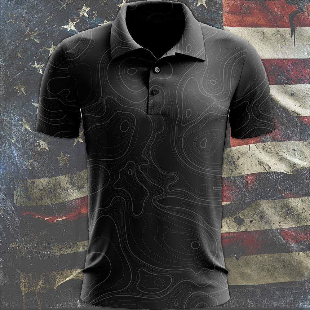 Black Topo Polo Shirt Cool Golf Shirts Best Gifts For Men Golfers Gifts For Papa Black Topo Polo Shirt Cool Golf Shirts Best Gifts For Men Golfers Gifts For Papa
