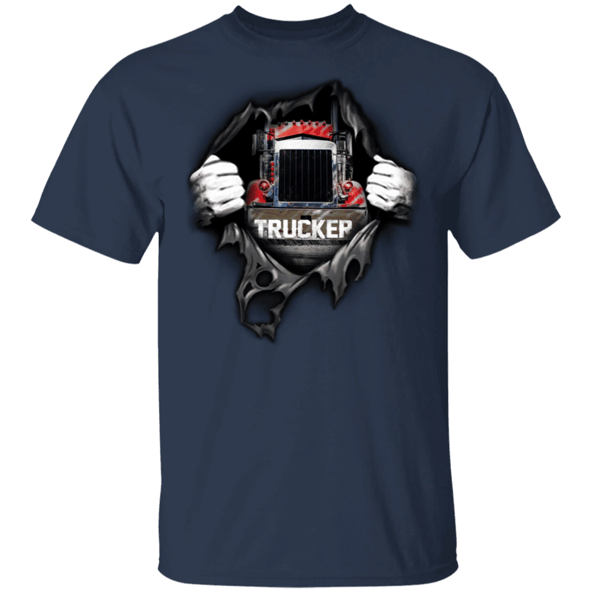 Blood Inside Me Trucker Shirt Gifts For Truck Drivers