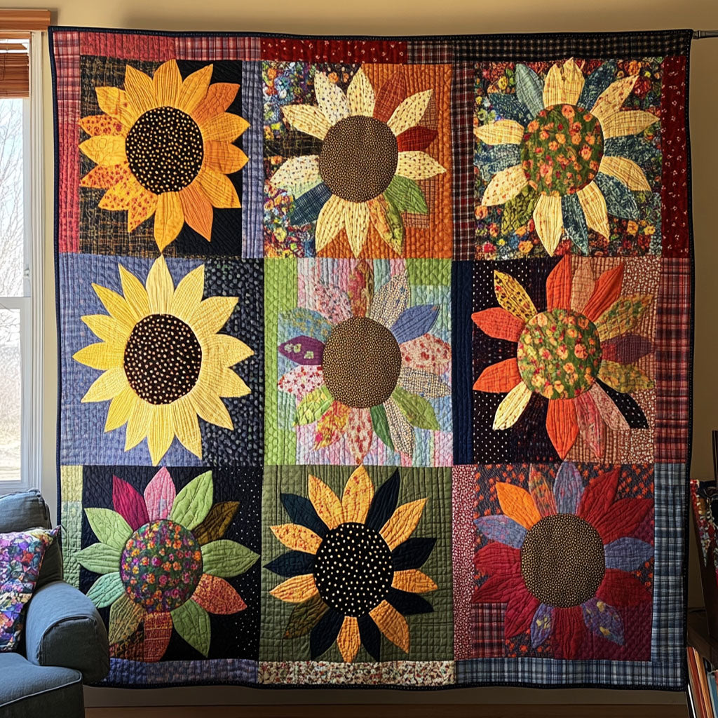 Bloom and Stitch Quilted Blanket Sofa Throw Blanket Presents For Grandmas Birthday Bloom and Stitch Quilted Blanket Sofa Throw Blanket Presents For Grandmas Birthday