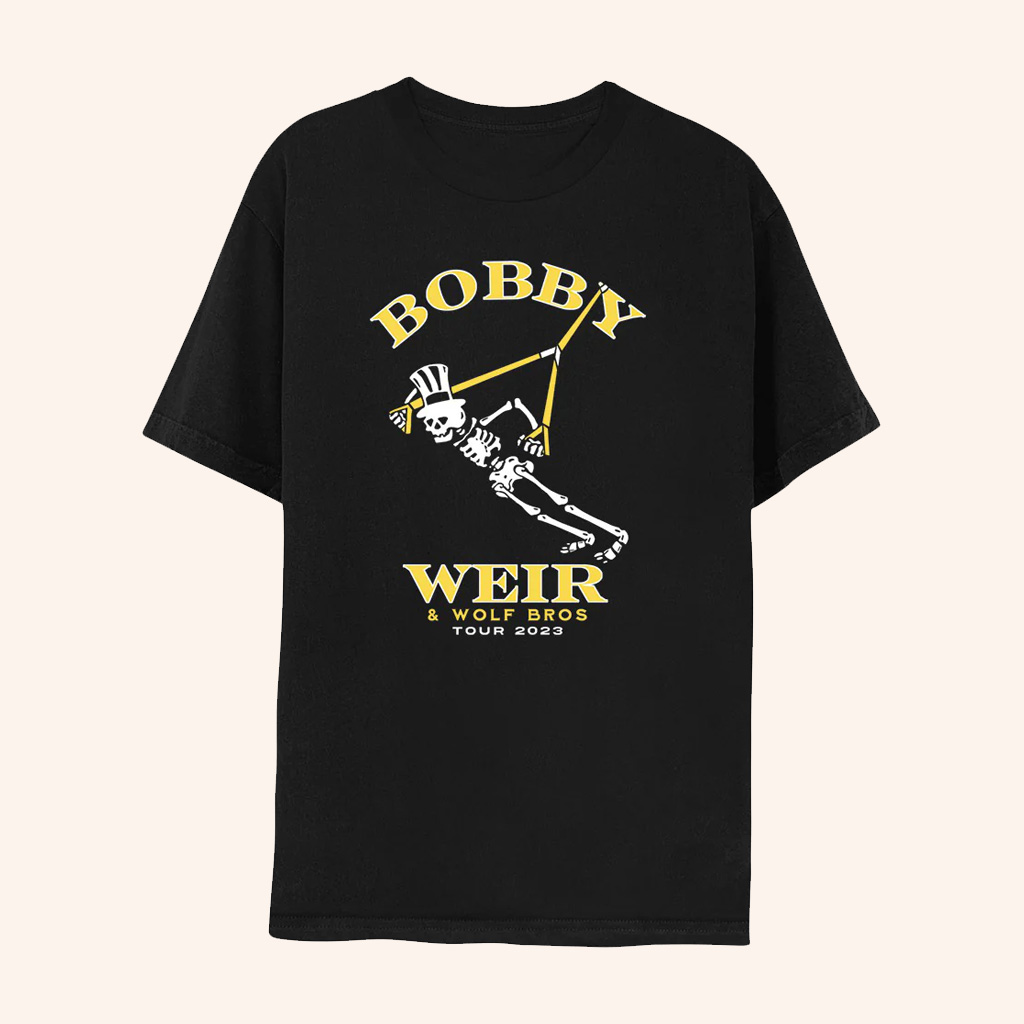 Bob Weir Merch Bobby Weir And Wolf Bros Tour 2023 Shirt Gifts For Music Lovers