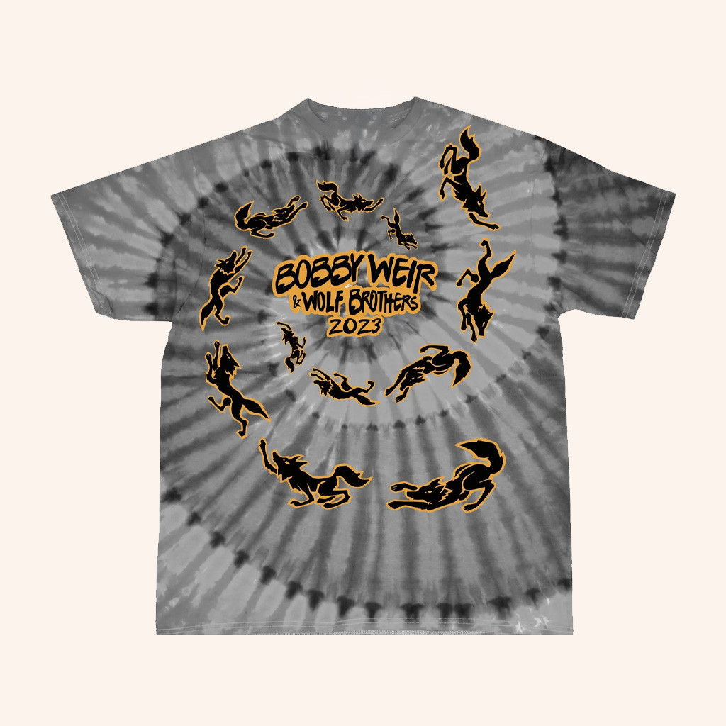 Bob Weir Merch Bobby Weir And Wolf Brothers 2023 Tie Dye Shirt Gift For Boyfriend Bob Weir Merch Bobby Weir And Wolf Brothers 2023 Tie Dye Shirt Gift For Boyfriend