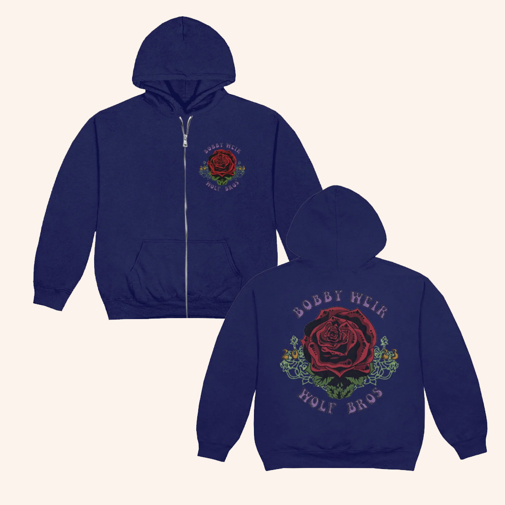 Bob Weir Merch Bobby Weir And Wolf Brothers 2023 Zip Hoodie Gift For Friend Bob Weir Merch Bobby Weir And Wolf Brothers 2023 Zip Hoodie Gift For Friend