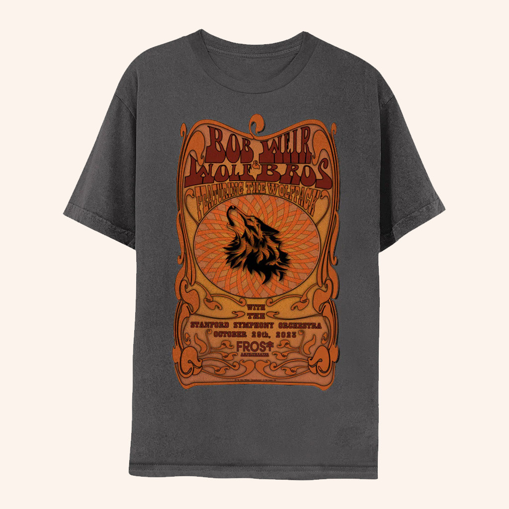 Bob Weir Merch Frost Event T-Shirt Birthday Gifts For Music Lovers
