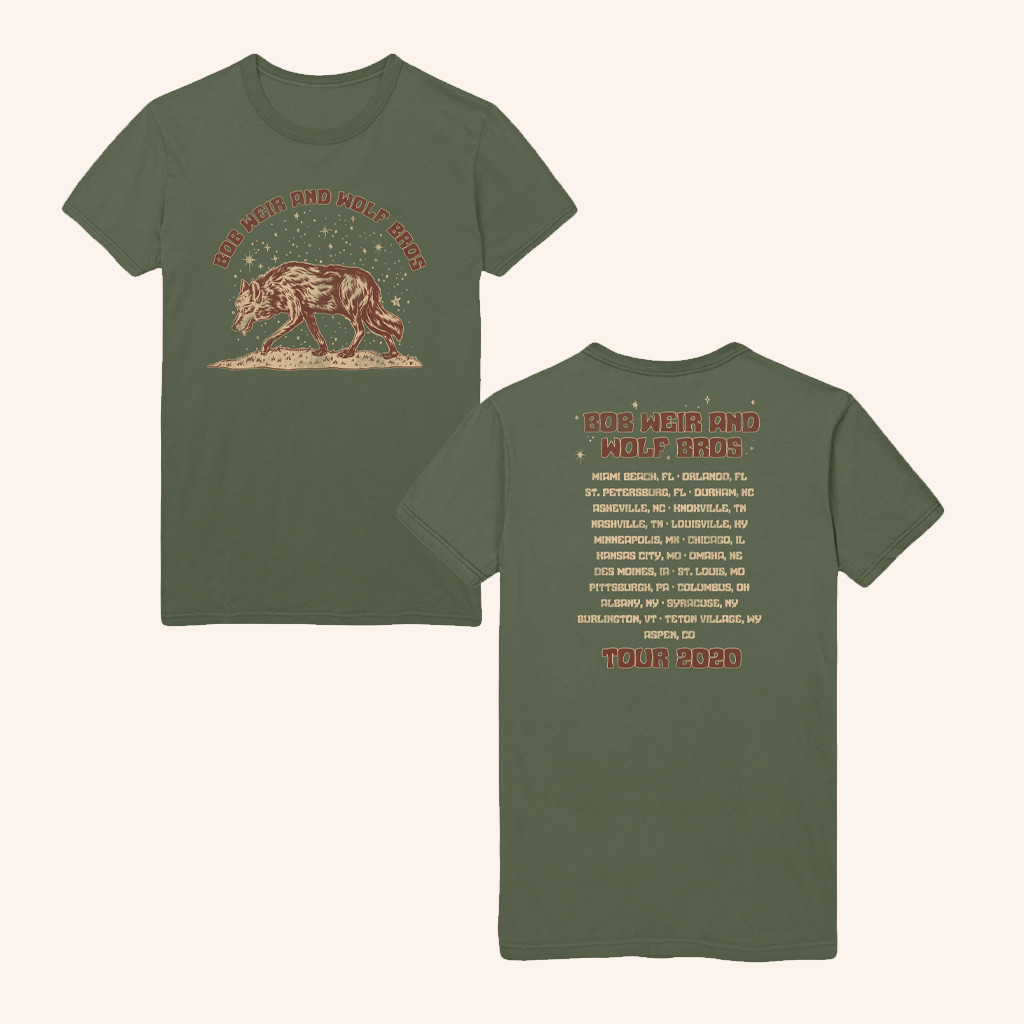 Bob Weir Merch Lone Wolf Tour 2020 T-Shirt Unique Gifts For Music Lovers Bob Weir Merch Lone Wolf Tour 2020 T-Shirt Unique Gifts For Music Lovers