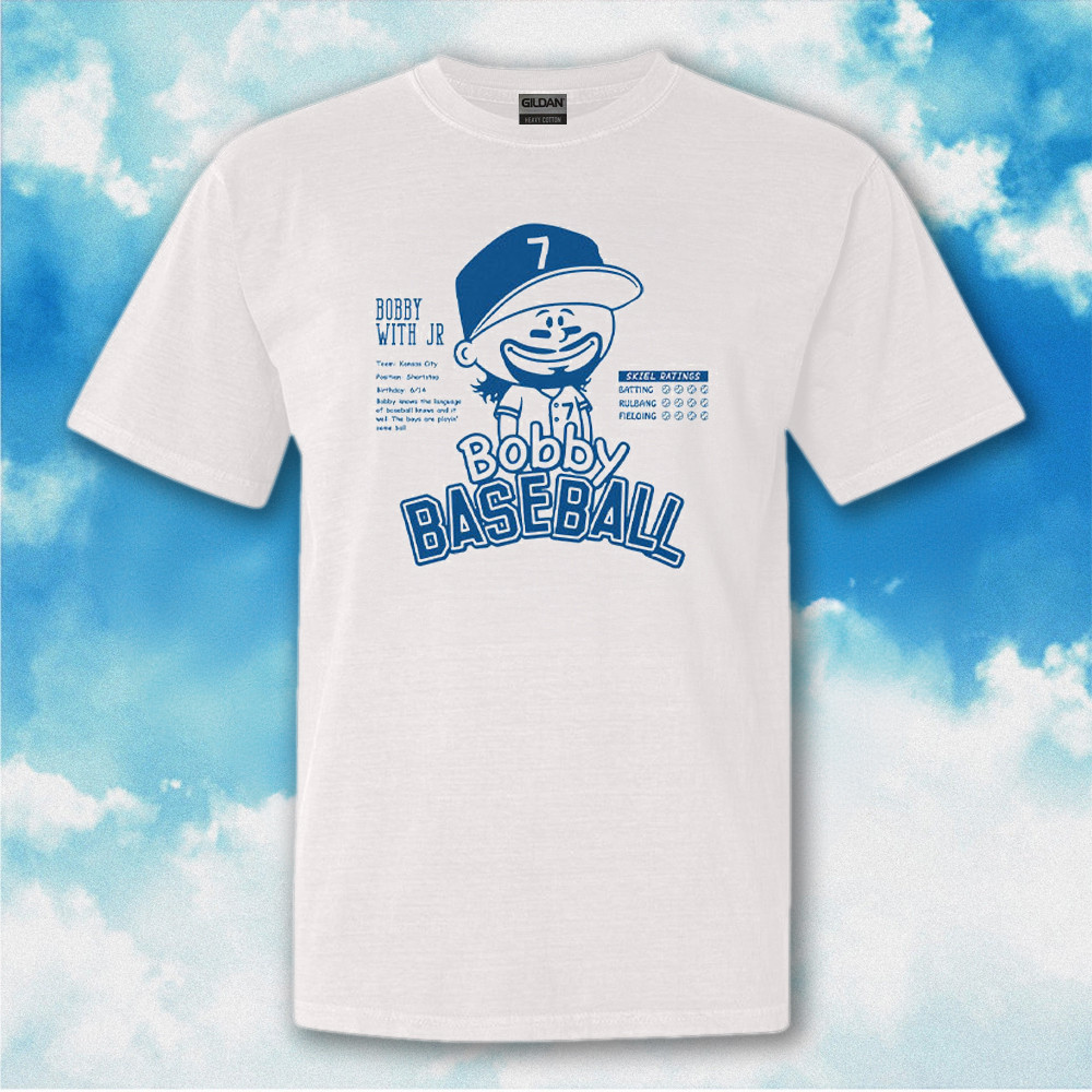 Bobby Baseball T-Shirt Gifts For Baseball Fans