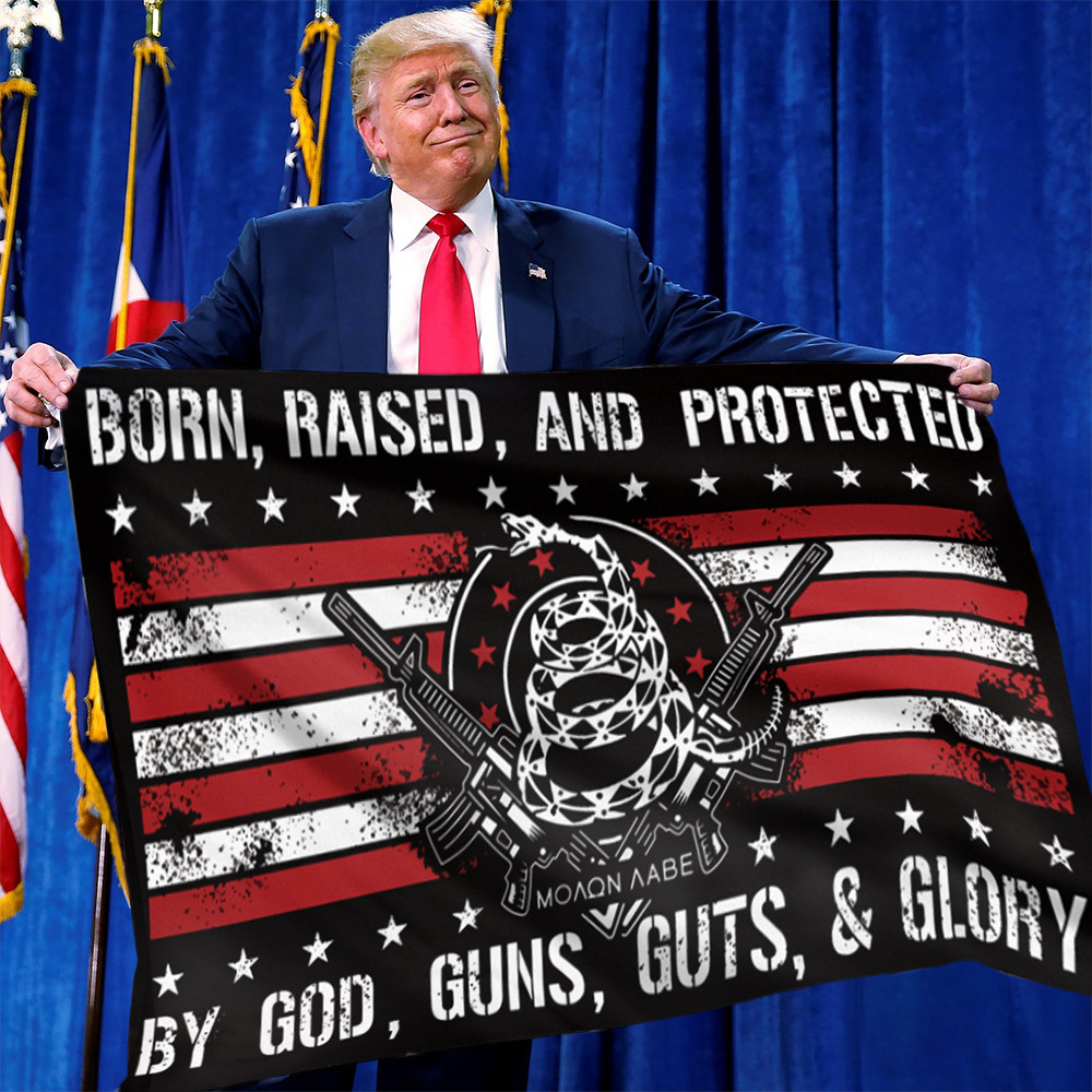 Born Raised Protected By God Guns Guts And Glory Flag Snake Moaon Aabe Gun Flag Born Raised Protected By God Guns Guts And Glory Flag Snake Moaon Aabe Gun Flag