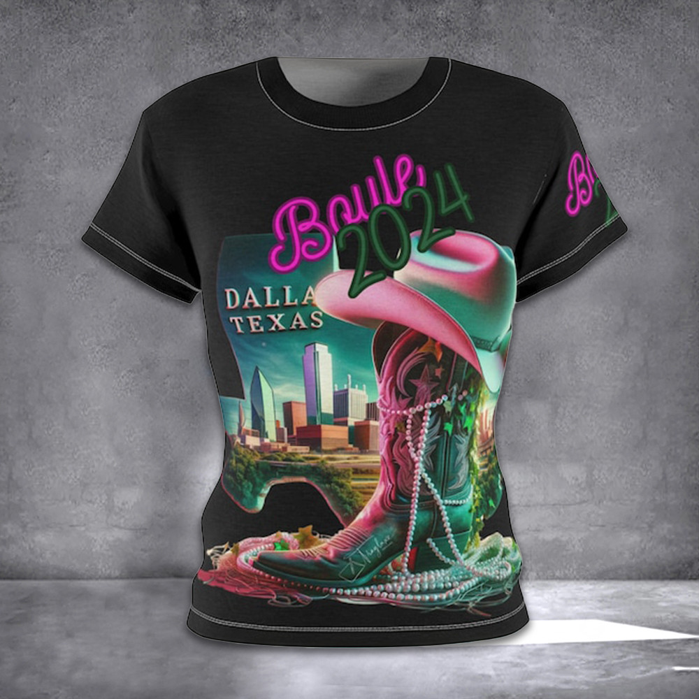 Boule 2024 Texas Shirt Cowgirl And Pearls T-Shirt Texan Gifts For Wife Boule 2024 Texas Shirt Cowgirl And Pearls T-Shirt Texan Gifts For Wife