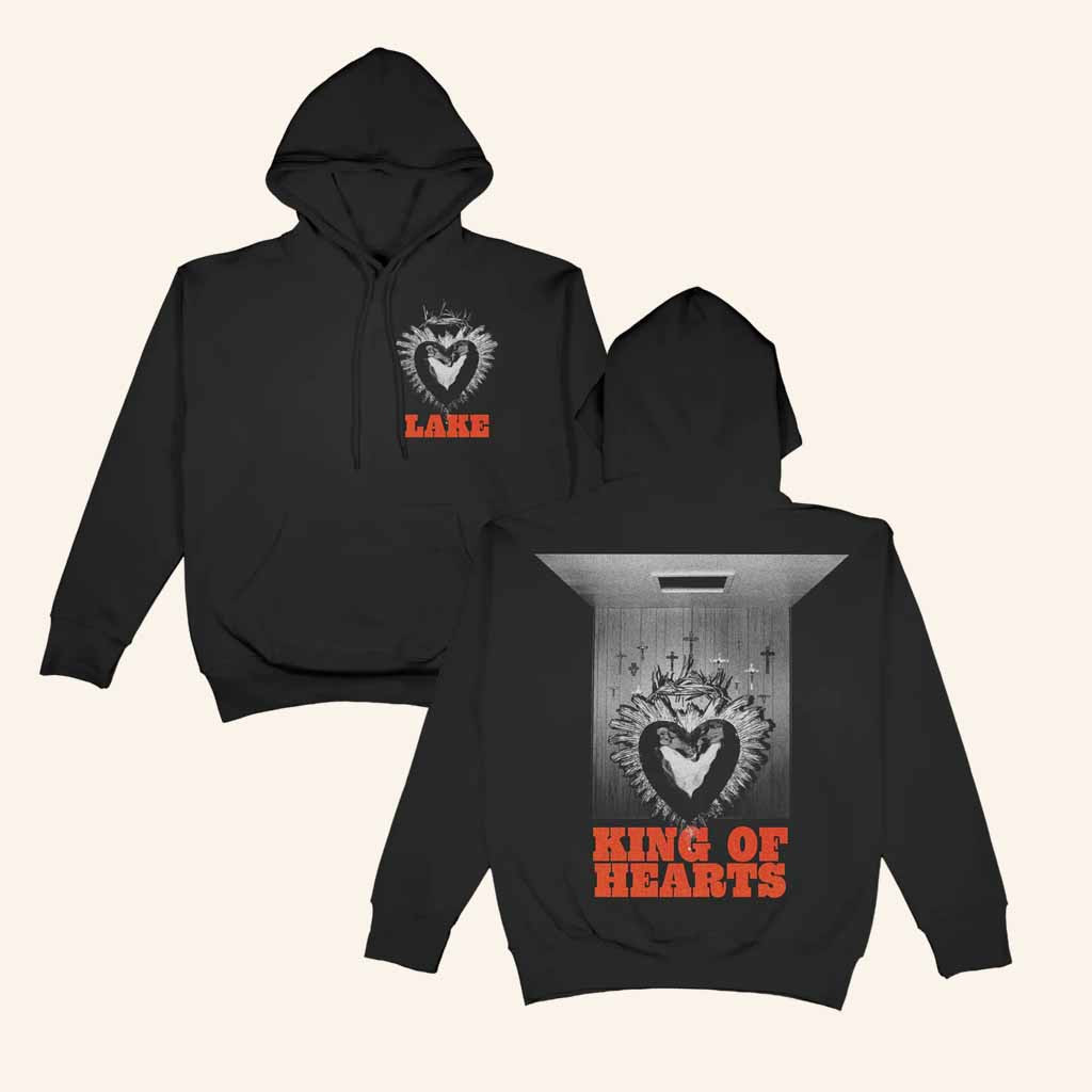 Brandon Lake Merch King Of Hearts Black Hoodie Gifts For Music Enthusiasts Brandon Lake Merch King Of Hearts Black Hoodie Gifts For Music Enthusiasts