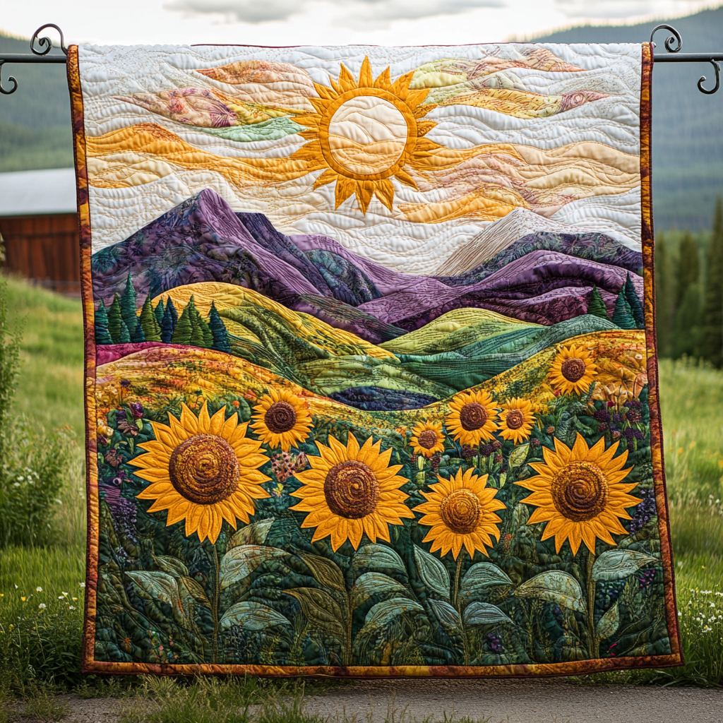 Bright Blooms Quilted Blanket Cute Throw Blanket Stocking Stuffers For My Wife Bright Blooms Quilted Blanket Cute Throw Blanket Stocking Stuffers For My Wife