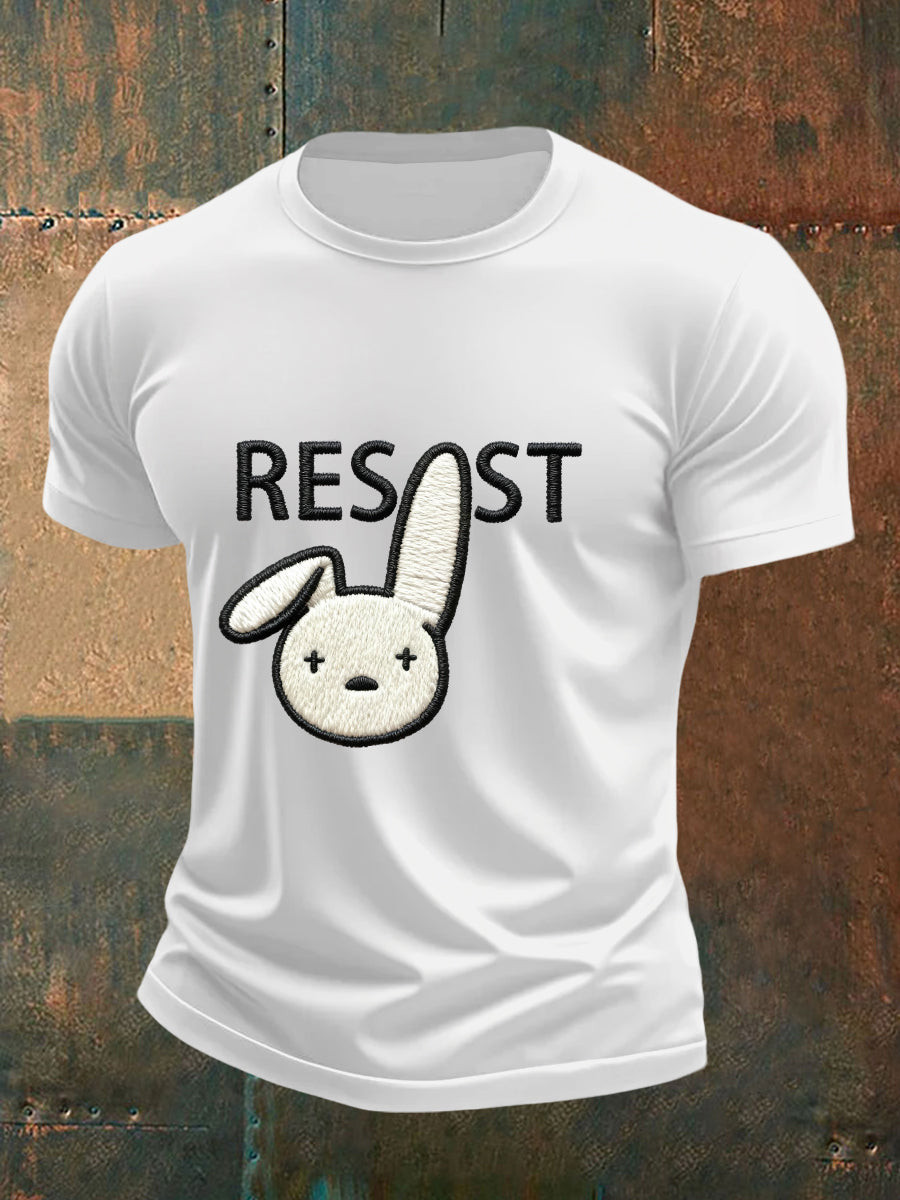Bunny Resist T-Shirt 8647 Anti-ICE Shirt Gifts for Liberal Friends Bunny Resist T-Shirt 8647 Anti-ICE Shirt Gifts for Liberal Friends