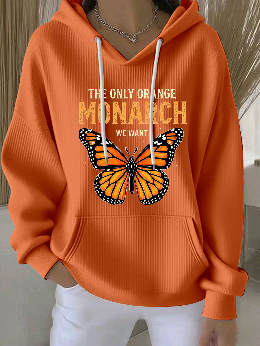 Butterfly The Only Monarch I Want To See Hoodie No'Kings 8647 Hoodie Gifts For Wife Butterfly The Only Monarch I Want To See Hoodie No'Kings 8647 Hoodie Gifts For Wife