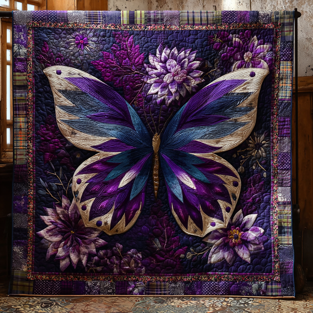 Butterfly Wings Quilted Blanket Nice Throw Blanket Great Butterfly Lover Gift Ideas Butterfly Wings Quilted Blanket Nice Throw Blanket Great Butterfly Lover Gift Ideas