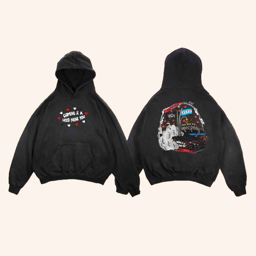 C2ahny Merch Coming 2 A Hood Near You Hoodie Christmas Gifts For Boyfriend C2ahny Merch Coming 2 A Hood Near You Hoodie Christmas Gifts For Boyfriend
