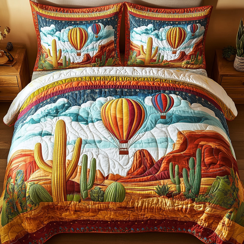 Cactus Dream Quilted Bedding Set Duvet Cover Bedspread Cactus Birthday Gift Cactus Dream Quilted Bedding Set Duvet Cover Bedspread Cactus Birthday Gift