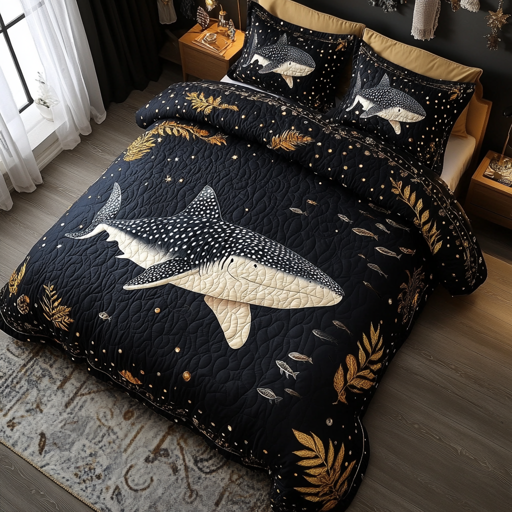 Calm Depths Quilted Bedding Set Duvet Cover Bedspreads Best Unique Gifts For Whale Lovers Calm Depths Quilted Bedding Set Duvet Cover Bedspreads Best Unique Gifts For Whale Lovers