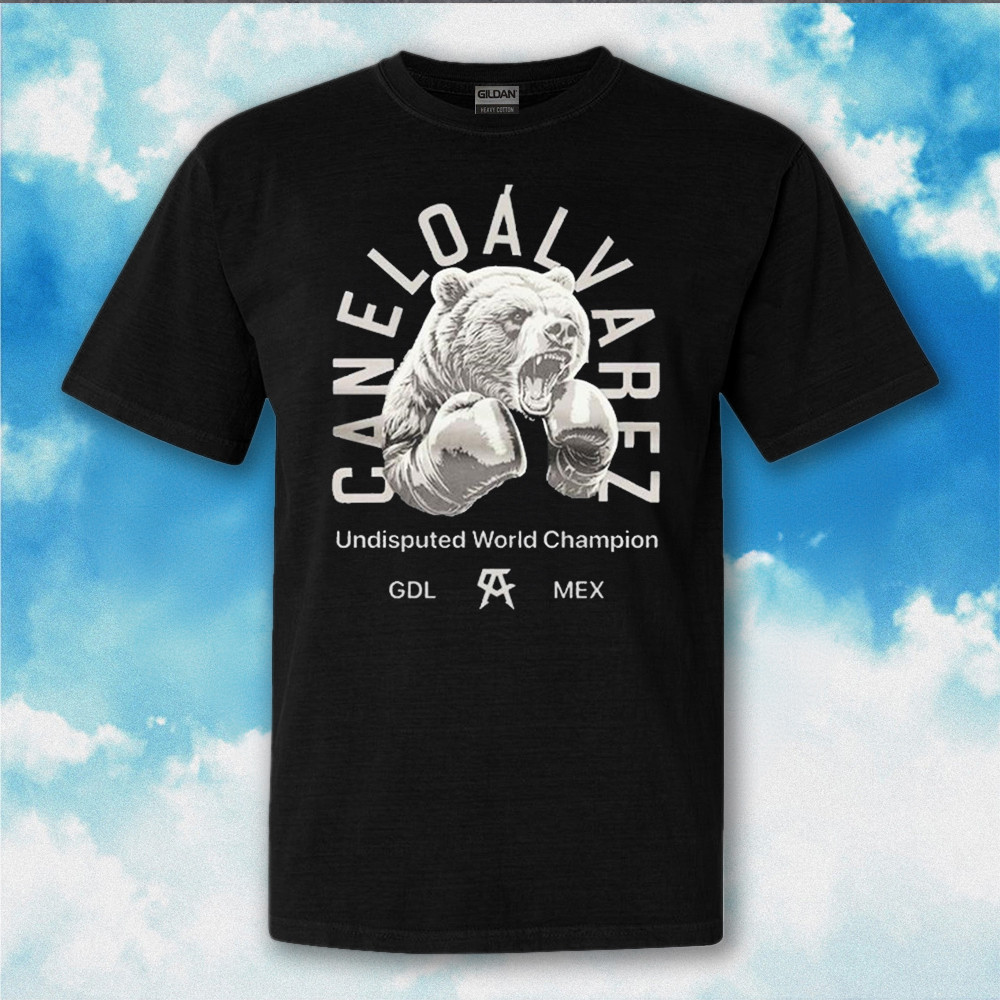 Canelo Bear Shirt Undisputed World Champion Canelo Merch Gifts For Canelo Alvarez Fans Canelo Bear Shirt Undisputed World Champion Canelo Merch Gifts For Canelo Alvarez Fans