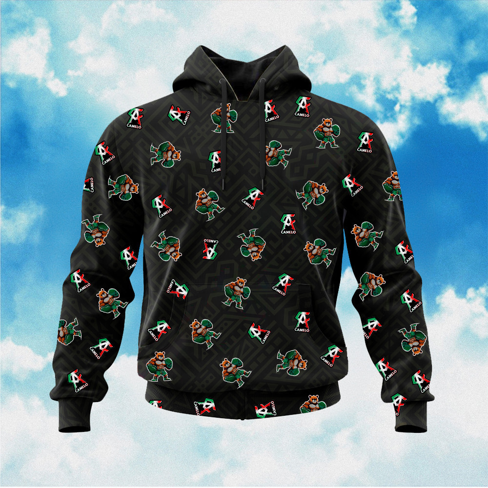 Canelo Teddy Bear Hoodie Canelo Merch Gifts For Canelo Alvarez Fans Gifts For Mexican Canelo Teddy Bear Hoodie Canelo Merch Gifts For Canelo Alvarez Fans Gifts For Mexican