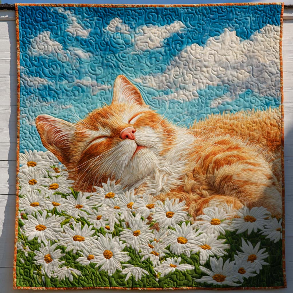 Cat Floral Dream Quilted Blanket Cute Colorful Blanket Gift For Cat Lover Man Cat Floral Dream Quilted Blanket Cute Colorful Blanket Gift For Cat Lover Man