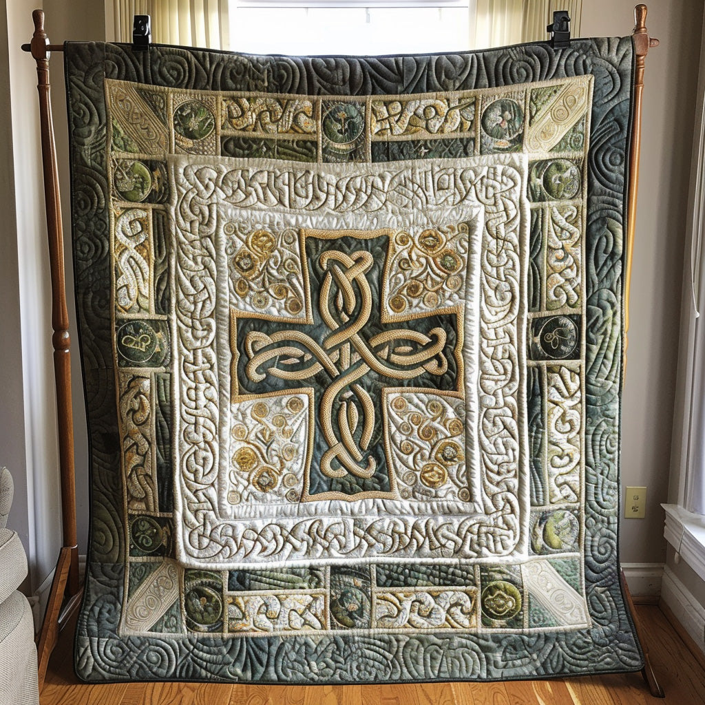 Celtic Cross Charm Quilted Blanket Nice Throw Blanket Faith Based Gifts For Her Celtic Cross Charm Quilted Blanket Nice Throw Blanket Faith Based Gifts For Her