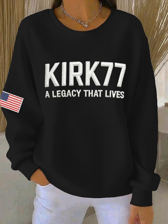 Charlie Kirk 77 Shirt Kirk77 A Legacy That Lives Sweatshirt Elon Musk Kirk77 Merch Gifts For Mom Charlie Kirk 77 Shirt Kirk77 A Legacy That Lives Sweatshirt Elon Musk Kirk77 Merch Gifts For Mom