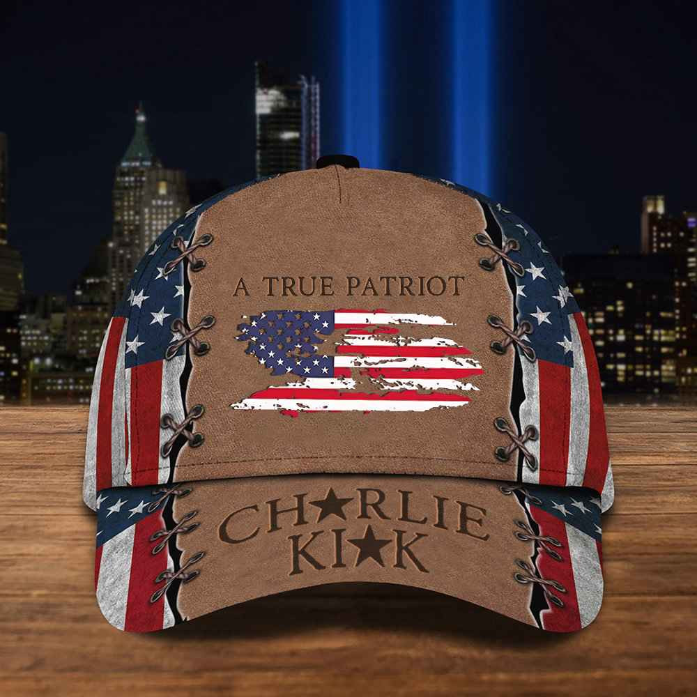 Charlie Kirk A True Patriot Cap Justice For Charlie Kirk Hat Memorial Gifts For Him Charlie Kirk A True Patriot Cap Justice For Charlie Kirk Hat Memorial Gifts For Him