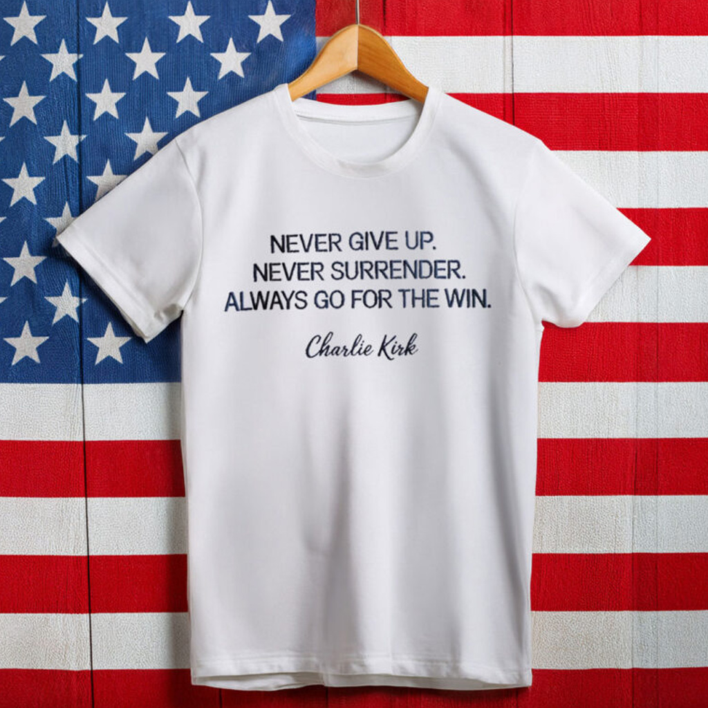 Charlie Kirk Embroidered Shirt Charlie Kirk Embroidered Shirt