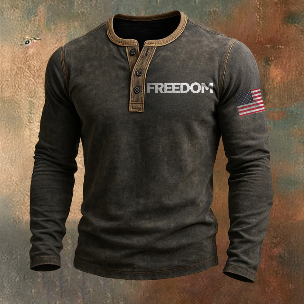 Charlie Kirk Freedom Button Long Sleeve Shirt Justice For Charlie Kirk Support Gifts Charlie Kirk Freedom Button Long Sleeve Shirt Justice For Charlie Kirk Support Gifts