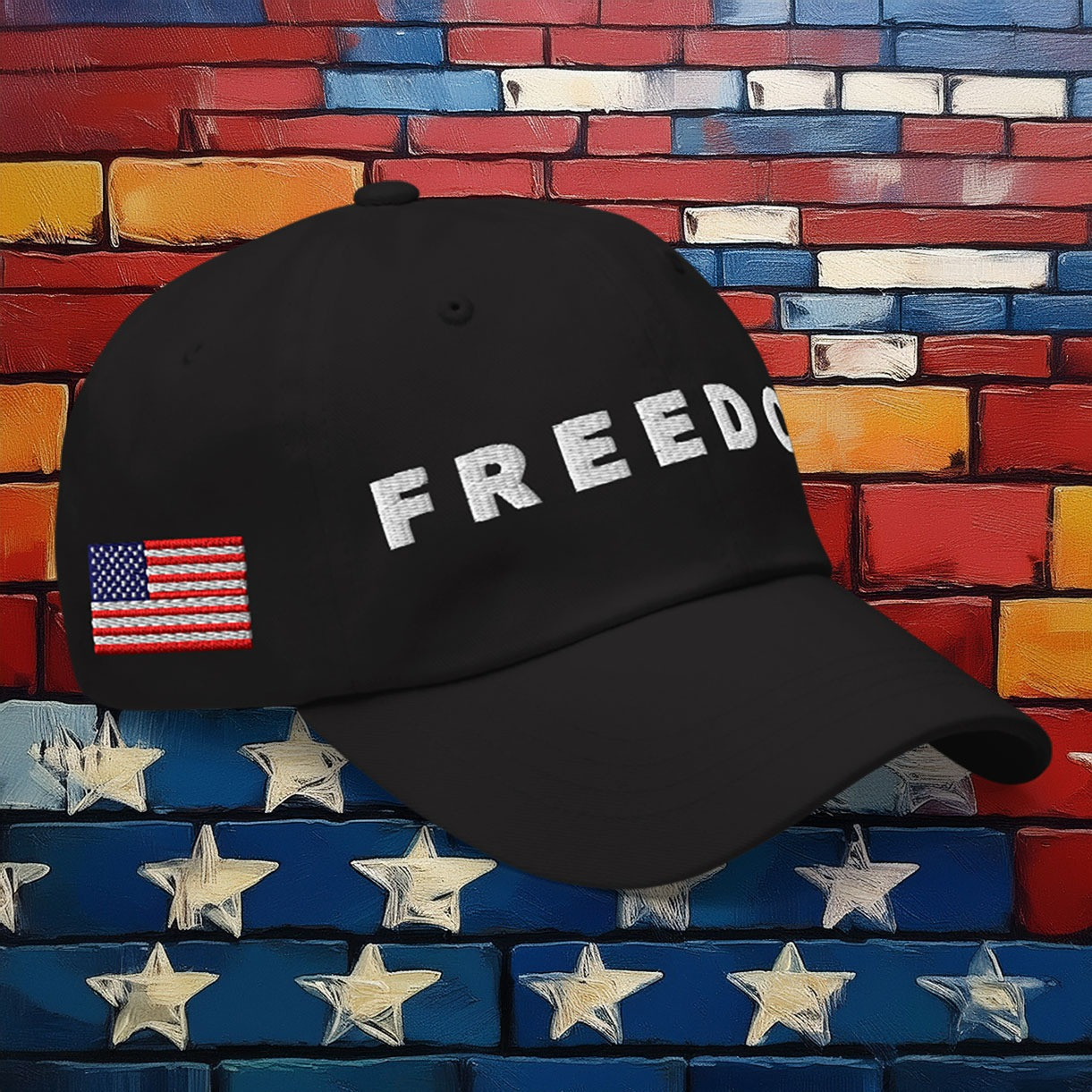 Charlie Kirk Freedom Embroidered Hat Charlie Kirk Freedom Embroidered Hat