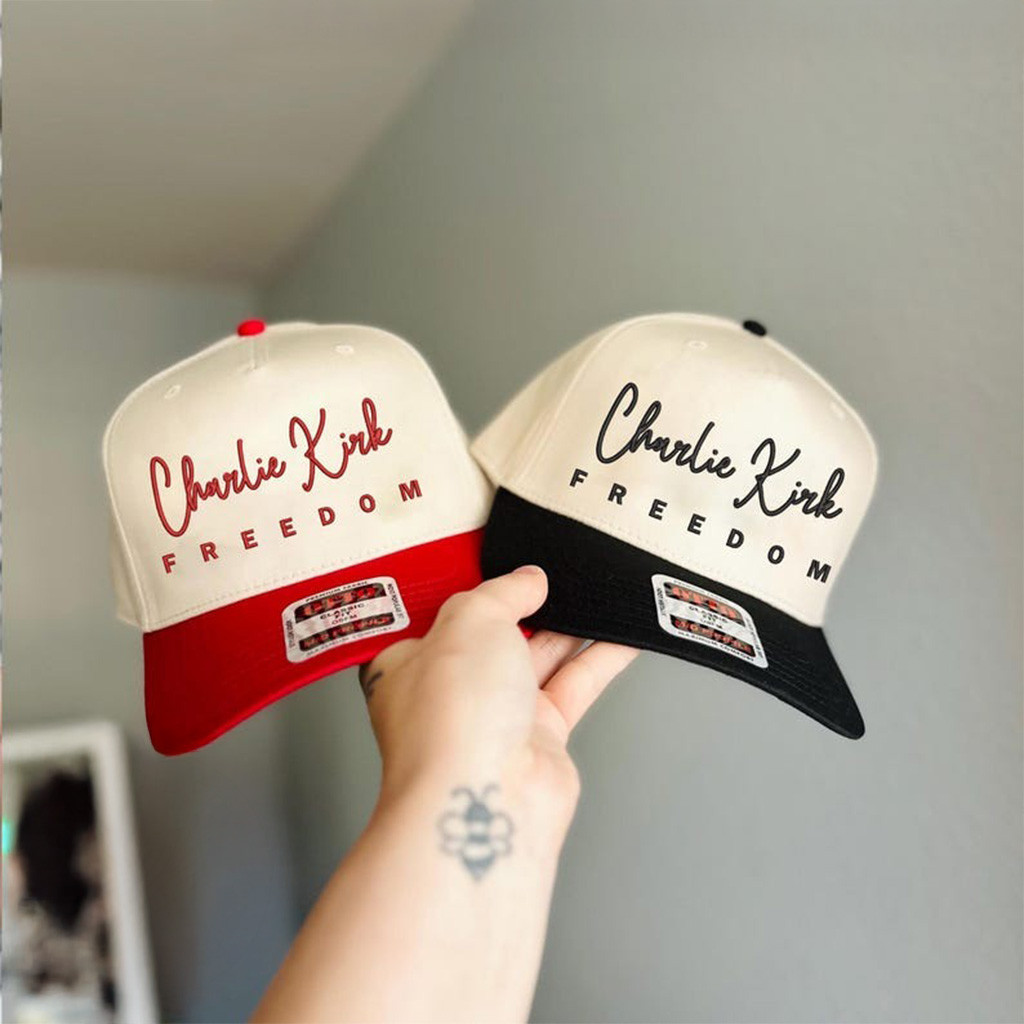 Charlie Kirk Freedom Hat Embroidered Charlie Kirk Hat Make America Great Again Donald Trump Merch Charlie Kirk Freedom Hat Embroidered Charlie Kirk Hat Make America Great Again Donald Trump Merch