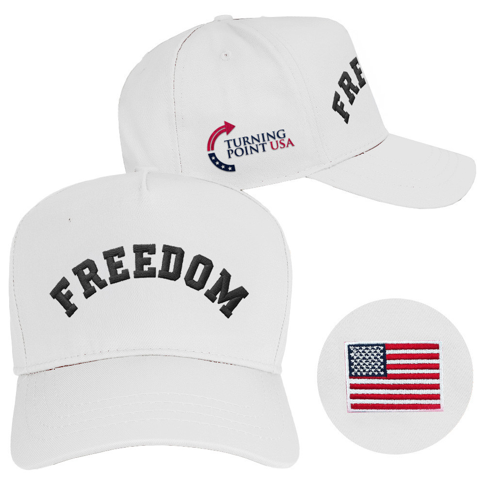 Charlie Kirk Freedom Hat Embroidered Charlie Kirk Hat Turning Point USA Store TPUSA Merch Gifts Charlie Kirk Freedom Hat Embroidered Charlie Kirk Hat Turning Point USA Store TPUSA Merch Gifts