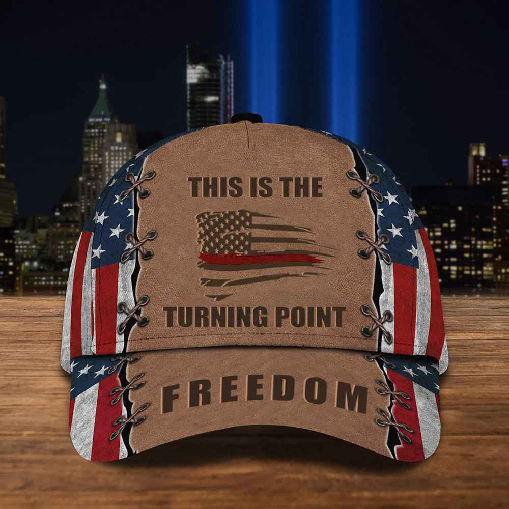 Charlie Kirk Freedom Hat This Is The Turning Point Red Line Charlie Kirk Memorial Gifts Charlie Kirk Freedom Hat This Is The Turning Point Red Line Charlie Kirk Memorial Gifts
