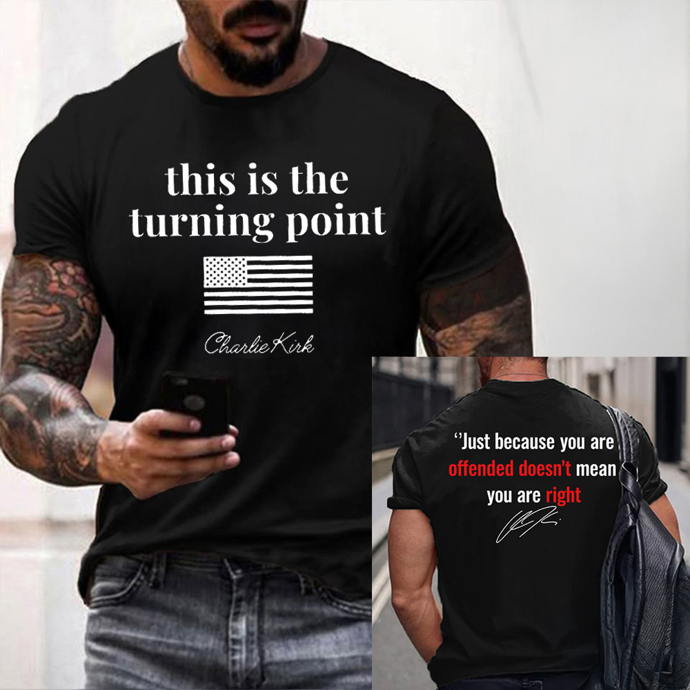 Charlie Kirk Freedom T-Shirt Pray For Charlie Kirk Best Patriotic Merchandise Charlie Kirk Freedom T-Shirt Pray For Charlie Kirk Best Patriotic Merchandise
