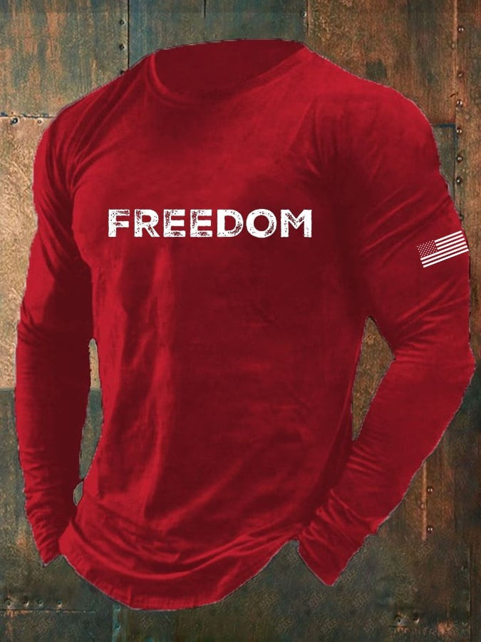 Charlie Kirk Funeral Merch Red Freedom Shirt Charlie Kirk Memorial Long Sleeve T-Shirt Gifts Charlie Kirk Funeral Merch Red Freedom Shirt Charlie Kirk Memorial Long Sleeve T-Shirt Gifts