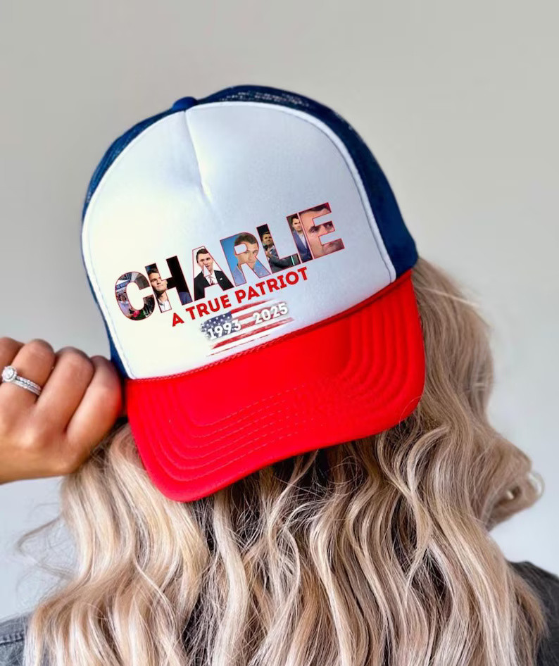 Charlie Kirk Hat Charlie Kirk A True Patriot Tribute Trucker Hat Patriotic Gifts For Her Charlie Kirk Hat Charlie Kirk A True Patriot Tribute Trucker Hat Patriotic Gifts For Her